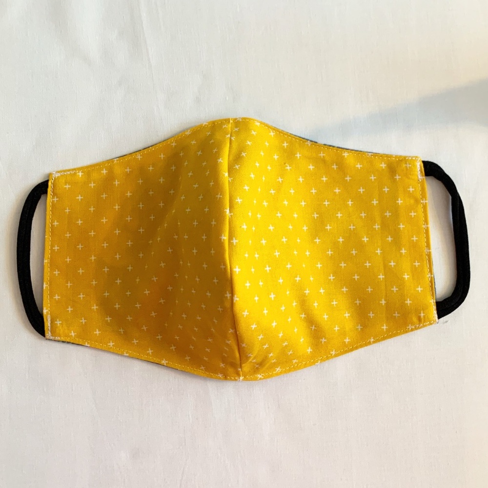 Spring Floral Reusable Cloth Face Mask - Picture 2 of 3